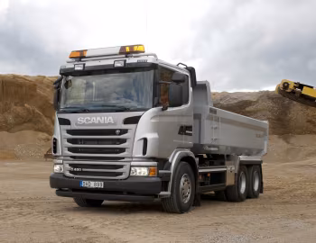 Scania G480 6×4 rigid with tipper body '2009–13