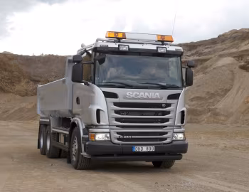 Scania G480 6×4 rigid with tipper body '2009–13