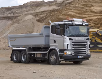 Scania G480 6×4 rigid with tipper body '2009–13