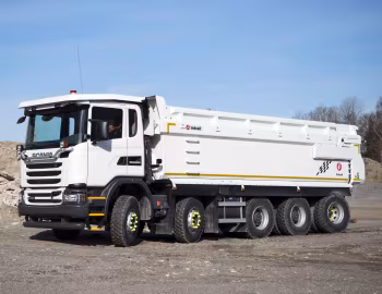Scania G490 Streamline 10×4 tridem Day cab with Istrail tipper body '2013–н.в.