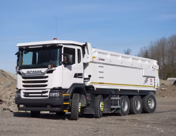 Scania G490 Streamline 10×4 tridem Day cab with Istrail tipper body '2013–н.в.