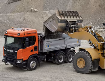 Scania G 500 XT 6×4 rigid CG17N Day Cab with Meiller Three-Way tipper '2017–pr.