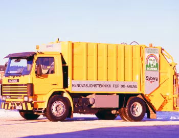 Scania G93ML4×2L230-38 Geesink refuse collector '1990–91