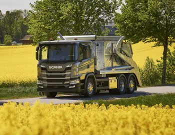 Scania G 370 6×2*4 rigid CG17L rear-steer JOAB skip loader '2017–н.в.
