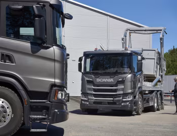 Scania G 370 6×2*4 rigid CG17L rear-steer JOAB skip loader '2017–н.в.
