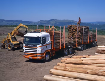 Scania R144G 460 6×4 rigid timber truck [South Africa] '1995–2004