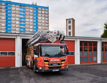 Scania L 360 B6×2*4 aerial ladder platform Angloco-Bronto Skylift Typ FL 45 XR [UK-spec] '2019