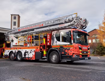 Scania L 360 B6×2*4 aerial ladder platform Angloco-Bronto Skylift Typ FL 45 XR [UK-spec] '2019