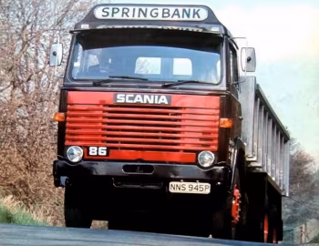 Scania LBT86 tipper [UK-spec] '1975–81