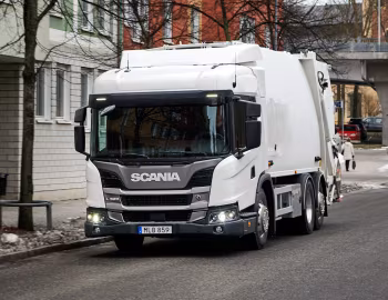 Scania L 320 6×2 CL20N rear-steer refuse collector '2018–pr.