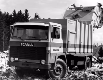 Scania LB81S-38 Colectomatic Garbage Truck '1977