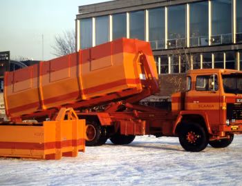 Scania LBS86S-46 rigid with hooklift system '1979