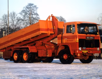 Scania LBS86S-46 rigid with hooklift system '1979