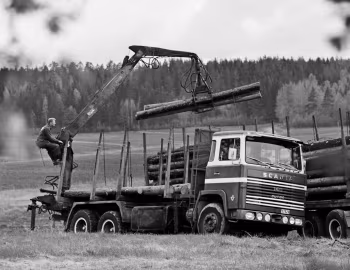 Scania LBT140S timbertruck '1969–74