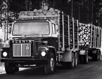 Scania LS140S timber truck '02.1972–74