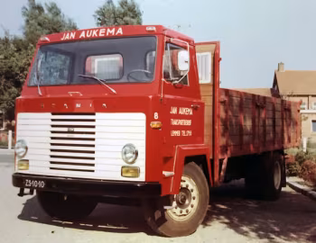 Scania LV80 flatbed truck [Netherlands]