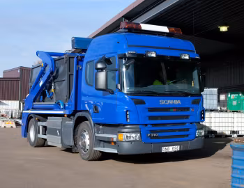 Scania P310 4×2 CP19E Laxo skip loader '2006–10