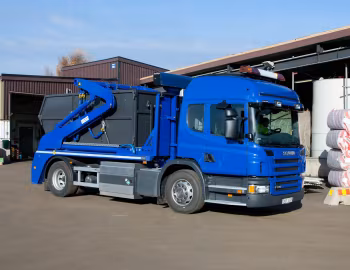 Scania P310 4×2 CP19E Laxo skip loader '2006–10