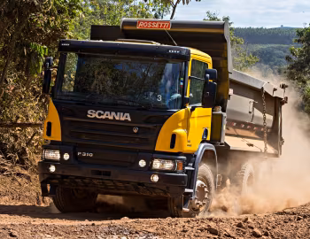 Scania P310 6×4 with Rossetti dump body '2011–н.в.