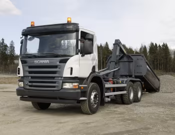 Scania P380 6×4 CP14 Dalby Hooklift '2004–10