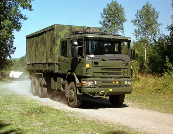 Scania P124 CB6×6HZ Crew Cab '1995–2004