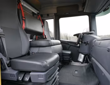 Интерьер Scania P270 6×2 CP19E Geesinknorba Refuse Truck '2006–10