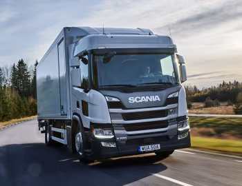 Scania P 280 4×2 Day Cab CP17N with box body '2017–н.в.