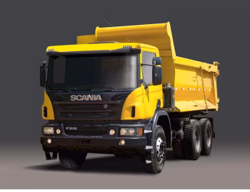 Scania P310 6×4 with Rossetti dump body '2011–н.в.