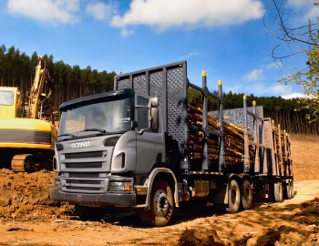 Scania P340 6×4 CP14 Timber Truck [Brazil] '2004–н.в.