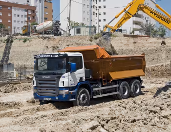 Scania P340 6×4 CP14 Tipper '2005–10