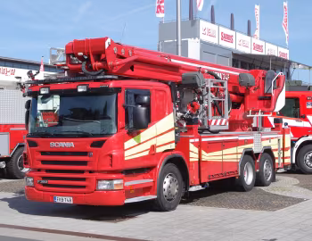 Scania P360 6×2*4 rigid CP19 Teleskopmast TM 34 Vema Typ 34F [Sweden] '2011