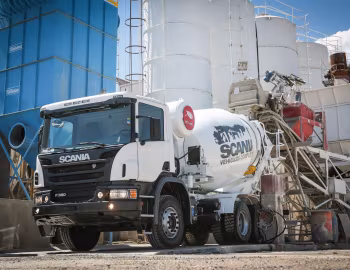 Scania P360 6×4 rigid concrete mixer '2011–н.в.