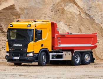 Scania P 370 XT 6×2*4 rigid CP20N with tipper body '2017–н.в.