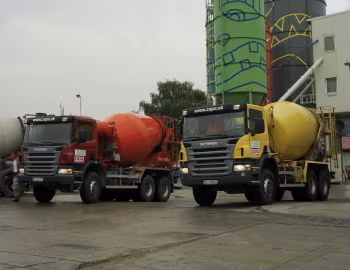 Scania P380 6×6 CP14 concrete mixer '2004–10