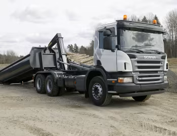 Scania P380 6×4 CP14 Dalby Hooklift '2004–10