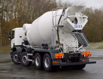 Scania P380 8×4 CP14 rigid with CIFA mixer body '2004–10