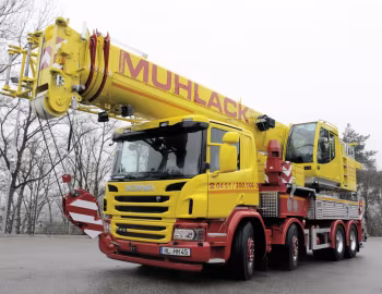 Scania P410 8×4 FAUN-Tadano HK 70 mobile crane '2013–????