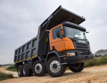 Scania P410 8×4 Hyva Tipper [India] '2013–н.в.