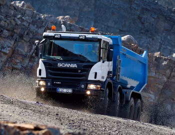 Scania P420 8×4 Off-Road Package Meiller Hinterkipper '11.2011–н.в.