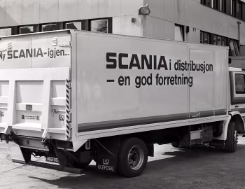 Scania P82M4×2LS-50 Ulefoss '1982