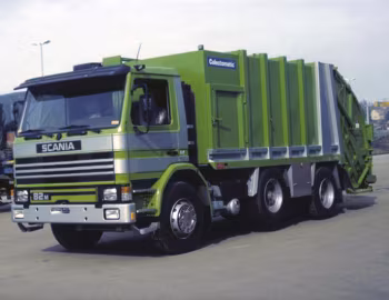 Scania P82M4×2LS-50 Colectomatic Refuse Truck '1982