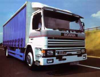 Scania G82M Urban 4×2 rigid [UK-spec] '1986–????