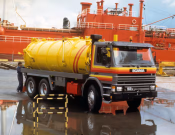 Scania P92H6×2LS-38 Vacuum Truck '1985–86
