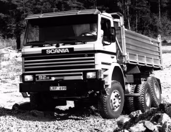 Scania P92H6×4 3-veis tippkasse '1985–88