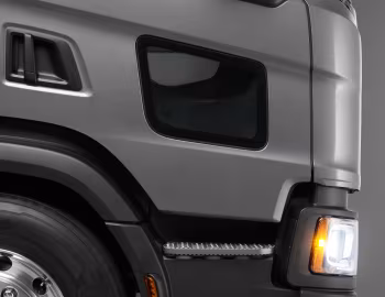 Scania P 220 4×2 Day Cab CP17L rear-steer boxbody '2017–pr.