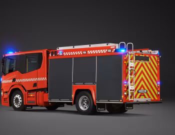 Scania P 360 4×2 Crew Cab CP31L Egenes-Rosenbauer brandbil '2017–н.в.