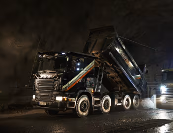 Scania R620 8×4 rigid with tipper body '2009–13