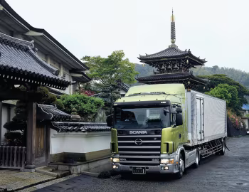 Scania R124 LA4×2 440 [Japan] '2003–04