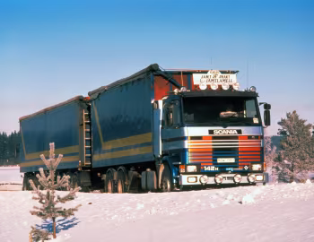 Scania R142H 6×4 rigid '1980–88