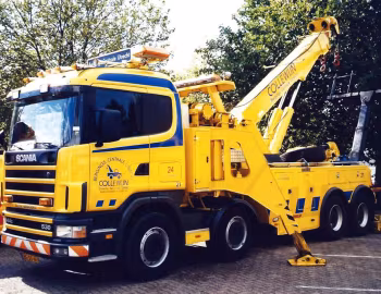 Scania R144G 530 8×4 rigid recovery truck